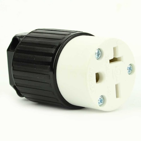 Superior Electric Straight Blade Receptacle, 6-20R, 20 A, 250V AC, 3 Wire, Grounded YGA022F